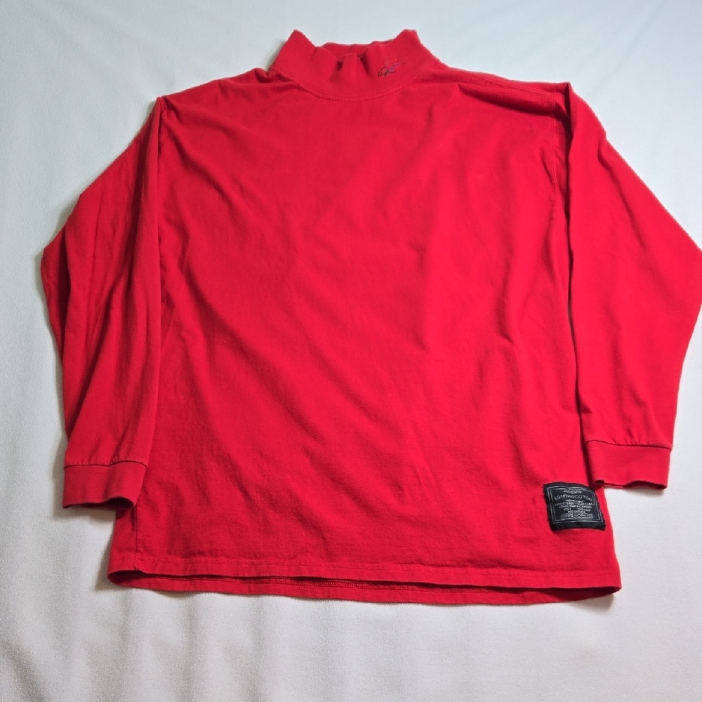 Greg Norman Collection Red Egyptian Cotton Shirt